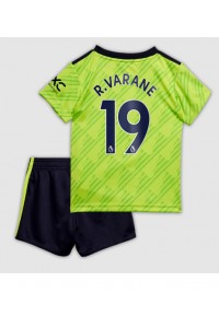 Manchester United Raphael Varane #19 Babytruitje 3e tenue Kind 2022-23 Korte Mouw (+ Korte broeken)